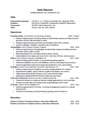 Resume thumbnail